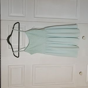 Cute lace floral summer dress